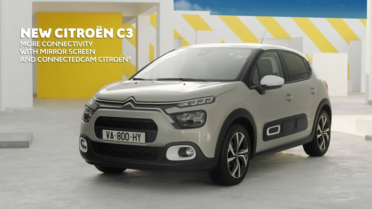 New Citroën C3 With More Connectivity